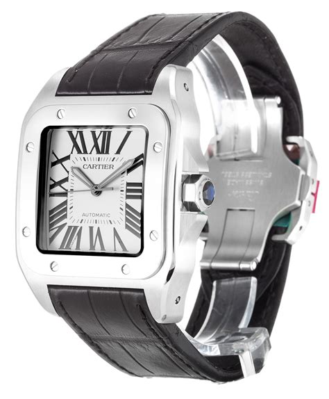 cartier santos 100 replica 2019 pret|cartier santos 100 serial number.